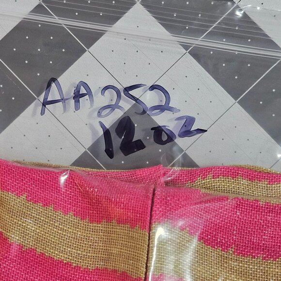 Nanette Lepore Women’s Silk Linen Pink/Gold Metallic M Dress Glamcore Partycore - Picture 6 of 14